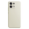 For Xiaomi Redmi Note 13 5G Imitation Liquid Silicone Phone Case(White)