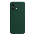 For Xiaomi Redmi Note 13 Pro 5G Imitation Liquid Silicone Phone Case(Dark Green)