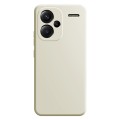 For Xiaomi Redmi Note 13 Pro+ Imitation Liquid Silicone Phone Case(White)
