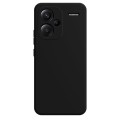 For Xiaomi Redmi Note 13 Pro+ Imitation Liquid Silicone Phone Case(Black)