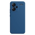For Xiaomi Redmi Note 13 Pro+ Imitation Liquid Silicone Phone Case(Blue)