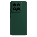 For Xiaomi 14 Imitation Liquid Silicone Phone Case(Dark Green)