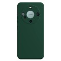 For Huawei Mate 60 Imitation Liquid Silicone Phone Case(Dark Green)
