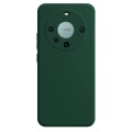 For Huawei Mate 60 Pro Imitation Liquid Silicone Phone Case(Dark Green)