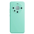For Huawei Mate 60 Pro Imitation Liquid Silicone Phone Case(Light Cyan)