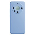 For Huawei Mate 60 Pro Imitation Liquid Silicone Phone Case(Sky Blue)