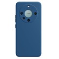 For Huawei Mate 60 Pro Imitation Liquid Silicone Phone Case(Blue)
