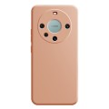 For Huawei Mate 60 Pro Imitation Liquid Silicone Phone Case(Pink)