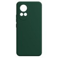 For Huawei Nova 12 Imitation Liquid Silicone Phone Case(Dark Green)