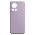 For Huawei Nova 12 Pro Imitation Liquid Silicone Phone Case(Light Purple)