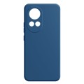 For Huawei Nova 12 Pro Imitation Liquid Silicone Phone Case(Blue)
