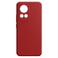 For Huawei Nova 12 Pro Imitation Liquid Silicone Phone Case(Dark Red)