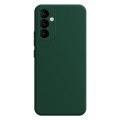 For Samsung Galaxy A15 Imitation Liquid Silicone Phone Case(Dark Green)