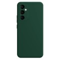 For Samsung Galaxy A05S Imitation Liquid Silicone Phone Case(Dark Green)