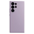 For Samsung Galaxy S24 Ultra 5G Imitation Liquid Silicone Phone Case(Light Purple)