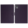 For Lenovo Tab M11/ Xiaoxin Pad 11 2024 Pure Color Smart Leather Tablet Case(Purple)