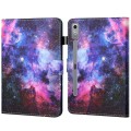 For Lenovo Tab P12 2023 / TB370FU Coloured Drawing Stitching Smart Leather Tablet Case(Starry Sky)