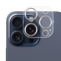 For iPhone 15 Pro Max / 15 Pro Tempered Glass CD Texture Back Camera Film(Titanium)