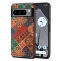 For Google Pixel 8 Pro Four Seasons Flower Language Series TPU Phone Case(Winter Blue)