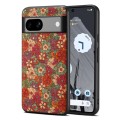 For Google Pixel 7a Four Seasons Flower Language Series TPU Phone Case(Summer Red)