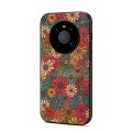 For Huawei Mate 40 Four Seasons Flower Language Series TPU Phone Case(Spring Green)