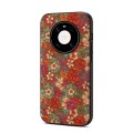 For Huawei Mate 40 Pro Four Seasons Flower Language Series TPU Phone Case(Summer Red)