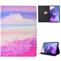 For Lenovo Tab P11 Gen2 /Xiaoxin Pad Plus 2023 Voltage Coloured Drawing Smart Leather Tablet Case(Pi