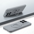 For Xiaomi 14 Pro Magsafe Hidden Fold Holder Full Coverage Shockproof Phone Case(Grey)