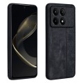 For Xiaomi Redmi K70 AZNS 3D Embossed Skin Feel Phone Case(Black)