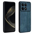 For Xiaomi Redmi K70 AZNS 3D Embossed Skin Feel Phone Case(Dark Green)