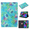 For Lenovo Tab M11/ Xiaoxin Pad 11 2024 Voltage Coloured Drawing Smart Leather Tablet Case(Flowers)