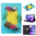 For Lenovo Tab P12 2023 / TB370FU Voltage Coloured Drawing Smart Leather Tablet Case(Pineapple)