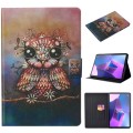 For Lenovo Tab P11 Gen2 /Xiaoxin Pad Plus 2023 Voltage Coloured Drawing Smart Leather Tablet Case(Ow
