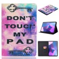 For Lenovo Tab P12 2023 / TB370FU Voltage Coloured Drawing Smart Leather Tablet Case(Dont Touch My P