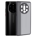 For Huawei Mate 40 RS Fine Pore Matte Black TPU + PC Phone Case