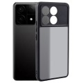 For Xiaomi Redmi K70 / K70 Pro Fine Pore Matte Black TPU + PC Phone Case