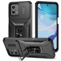 For Motorola Moto G 5G 2023/4G 2023 Sliding Camshield Holder Phone Case(Black)