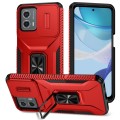 For Motorola Moto G 5G 2023/4G 2023 Sliding Camshield Holder Phone Case(Red)