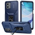 For Motorola Moto G 5G 2023/4G 2023 Sliding Camshield Holder Phone Case(Blue)