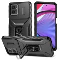 For Motorola Moto G Power 2023 Sliding Camshield Holder Phone Case(Black)