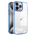 For iPhone 15 Pro Max 2.5mm Anti-slip Clear Acrylic Hybrid TPU Phone Case(Sky Blue)
