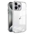 For iPhone 15 Pro Max 2.5mm Anti-slip Clear Acrylic Hybrid TPU Phone Case(Transparent)