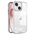 For iPhone 15 2.5mm Anti-slip Clear Acrylic Hybrid TPU Phone Case(Transparent)