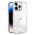 For iPhone 14 Pro Max 2.5mm Anti-slip Clear Acrylic Hybrid TPU Phone Case(Transparent)