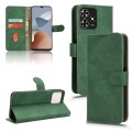 For ZTE Blade A73 4G Skin Feel Magnetic Flip Leather Phone Case(Green)