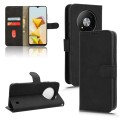 For ZTE Blade A73 5G Skin Feel Magnetic Flip Leather Phone Case(Black)