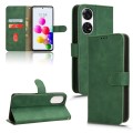For ZTE Anshin Family Skin Feel Magnetic Flip Leather Phone Case(Green)