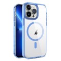 For iPhone 13 Pro 2.5mm MagSafe Acrylic Hybrid TPU Phone Case(Sky Blue)