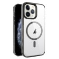 For iPhone 11 Pro 2.5mm MagSafe Acrylic Hybrid TPU Phone Case(Black)