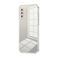 For Xiaomi Mi CC9e / Mi A3 Transparent Plating Fine Hole Phone Case(Transparent)